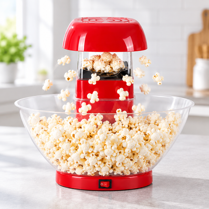 Pip Popcorn Maker -- Oil-Free, Fresh Popcorn in Minutes.